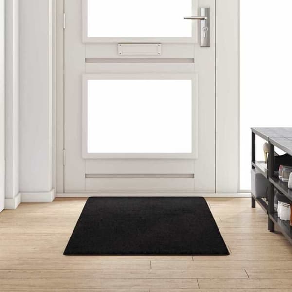 Maison Exclusive - Gang tæppe Sort 80 x 200 cm