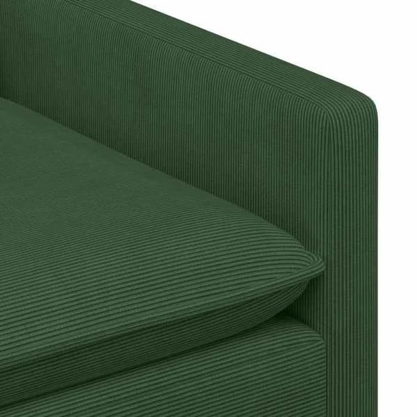 Maison Exclusive - 2 kpl vihreä viidakko kangas sohvasetti