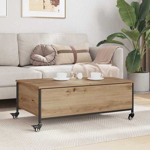 Soffbord - EXKLUSIV HEM - 91 x 55 x 32 cm - Ingenjörsträ - Nutida - Rektangulär