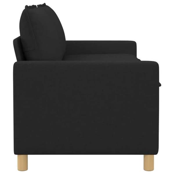 Maison Exclusive - Sort Sofa 156 x 81 x 87,5 cm Stof