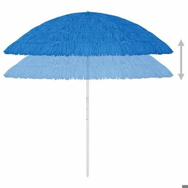 Maison Exclusive - Hawaii blå strandparasol 300 cm blå