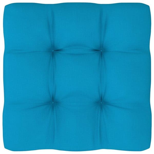 Pouf-palette - MAISON EXCLUSIVE - Palette - Imprignoitua mäntyä - Harmaa - Tyyny mukana Grå