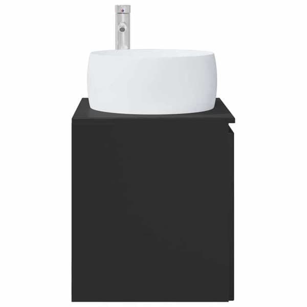 Exklusiv möbel - Väggmonterad handfat Vanity Svart 49,5 x 44,5 x 66 cm
