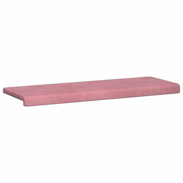 Maison Exclusive - Bänk Kudde Sammet Rosa Djup 35 cm Ros