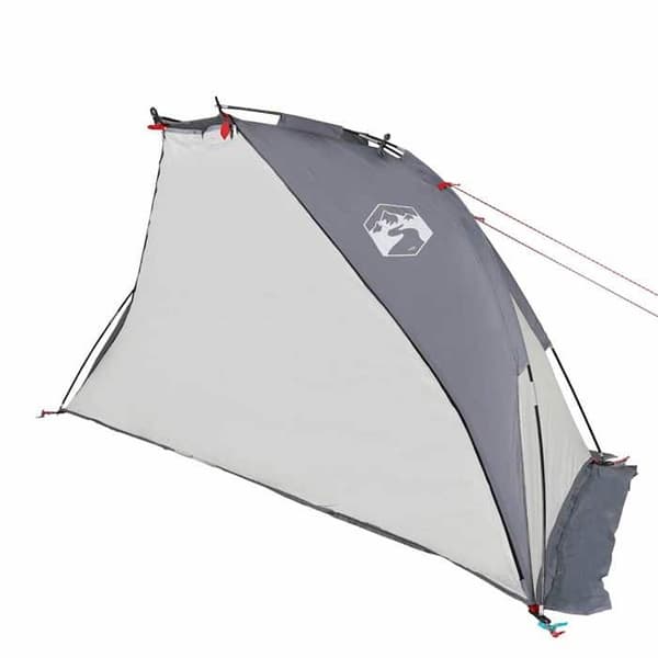 Maison Exclusive - Strandtält grå 268x223x125 cm 185T polyester