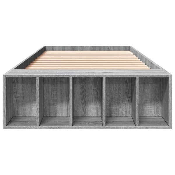 Maison Exclusive - Sengestel uden madras sonoma grå 90x200 cm