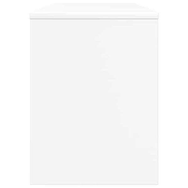 Maison Exclusive - TV-möbel 100 x 30 x 40 cm Vit Ingenjörsträ Vit