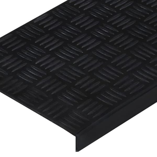 Maison Exclusive - Trappsteg 5 st 25x75 cm gummi