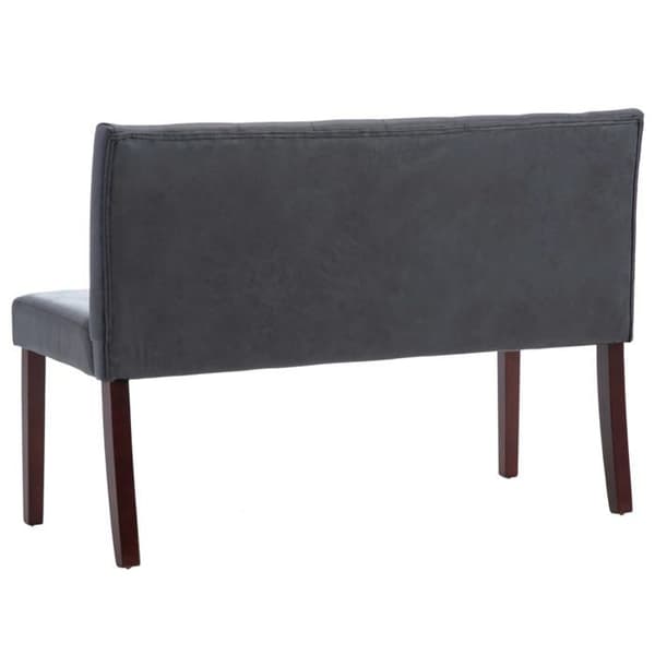 Maison Exclusive - 120 cm Harmaa Keinonahka Penkki Grå