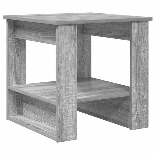 Bord - EKSKLUSIV HUS - Grå Sonoma 51 x 50 x 50 cm - Ingeniørtræ - Rektangulær Gris Sonoma
