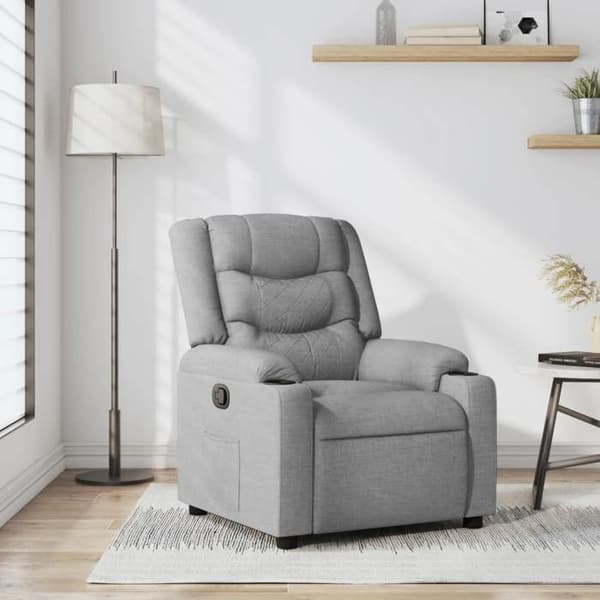 Maison Exclusive - Vaalea harmaa nojatuoli Ljusgrått