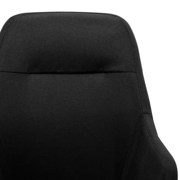 Maison Exclusive - Sort stof gyngestol Svart
