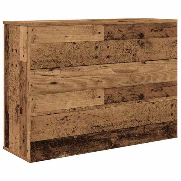 Maison Exclusive - Buffé gammalt trä 90x29,5x65 cm ingenjörsträ