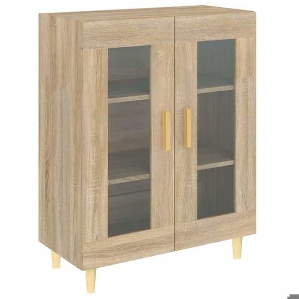 Maison Exclusive - Buffé ek sonoma 69,5x34x90 cm ingenjörsträ