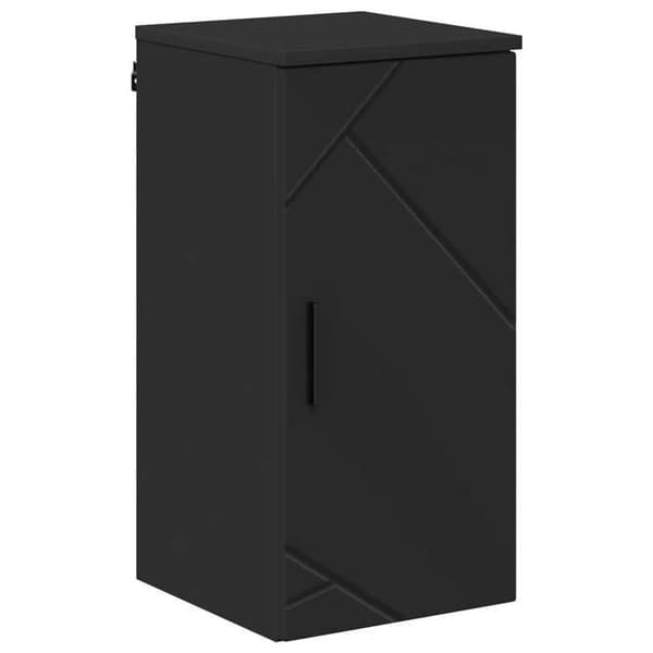 Maison Exclusive - Badeværelsesskab Sort 30 x 31,5 x 61 cm Svart