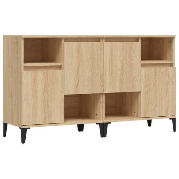 Buffé - Maison Exclusive - Sonoma Ek - Ingenjörsträ - 60x35x70 cm