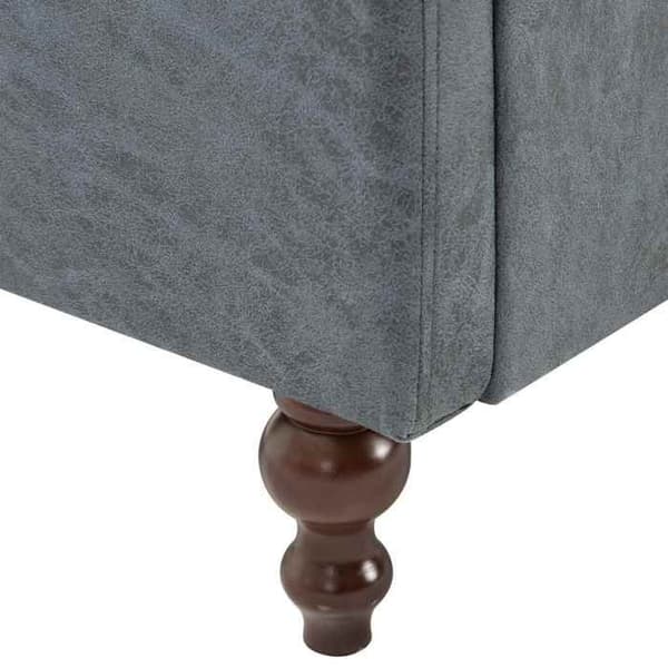 Tuoli - Maison Exclusive - Harmaa - Kangas 100% polyesteria - Puukehys 72x68x70 cm grå