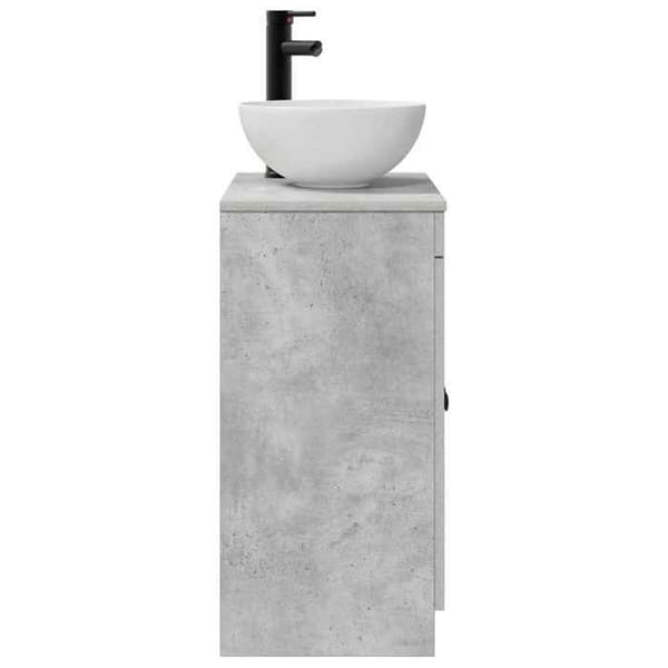 Maison Exclusive - Badeværelsesmøbel med vask Grå beton 54 x 35 x 83 cm