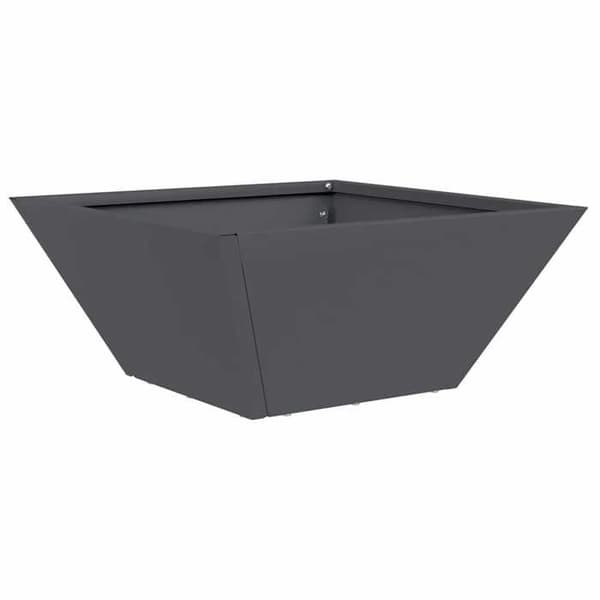 Maison Exclusive - Trädgårdskrukor 5 st Anthracite 35 x 35 x 15 cm