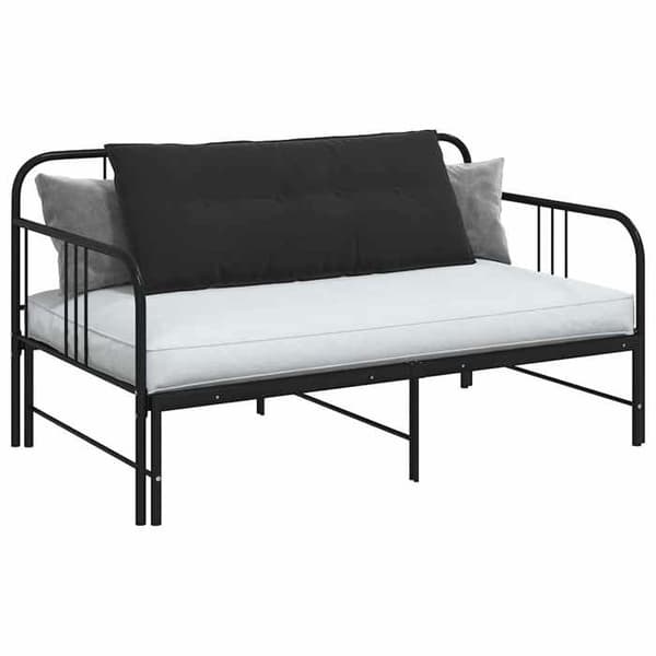 Maison Exclusive - Rygpude Sort 120 x 50 cm Velour