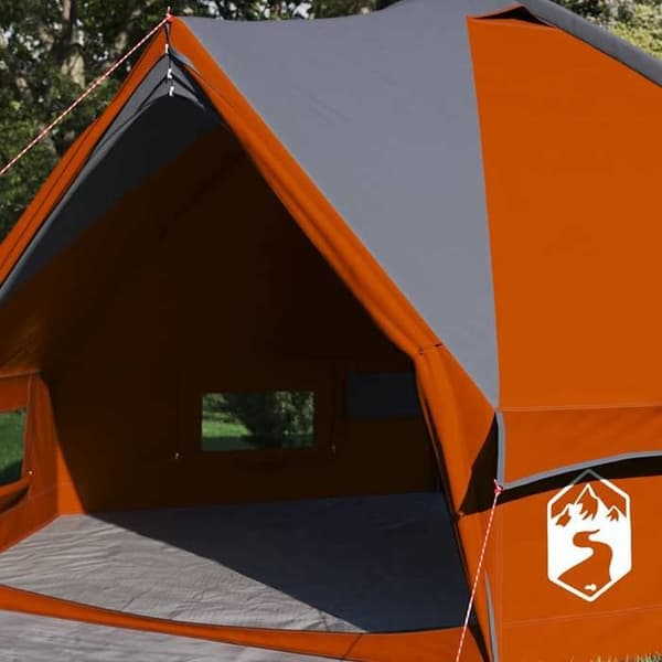 Maison Exclusive - Teepee Telt til 6 personer Grå og orange