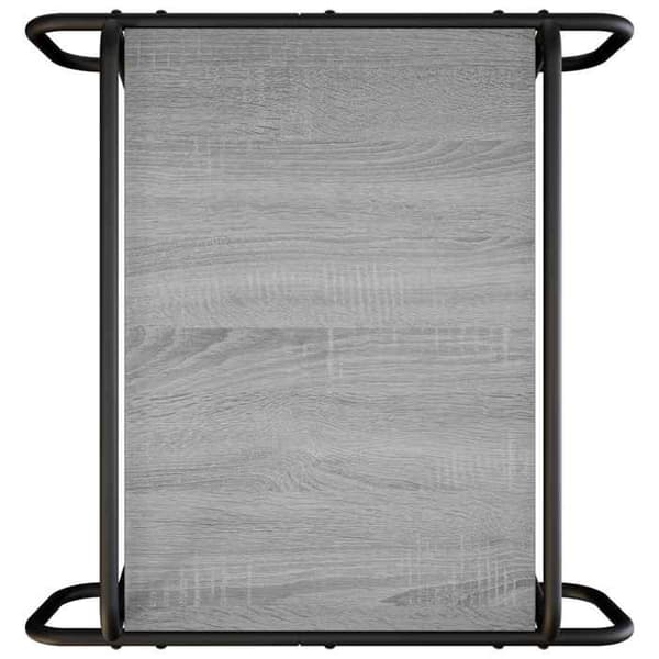 Maison Exclusive - Soffbord Sonoma grå 60 x 60 x 51 cm Ingenjörsträ