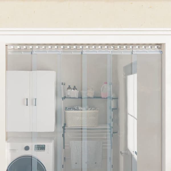 Maison Exclusive - Sølv monteringsskinne 1 m rustfrit stål silver-