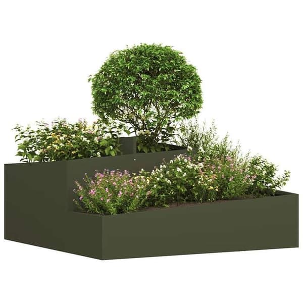 Maison Exclusive - Havekrukke Grøn oliven 100 x 100 x 50 cm