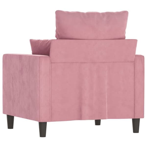 Maison Exclusive - Stol Rosa 60 cm Velour