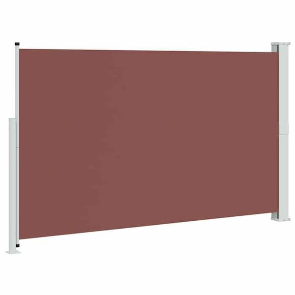 Maison Exclusive - Retractable sidotak för patio 180x314 cm Brun