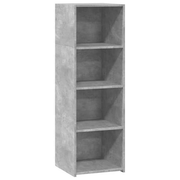Maison Exclusive - Buffet grå beton 40x41x124 cm ingeniørtræ