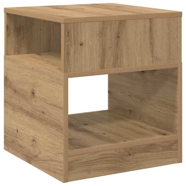 Maison Exclusive - Sidebord i håndlavet eg 40,5 x 40 x 45 cm