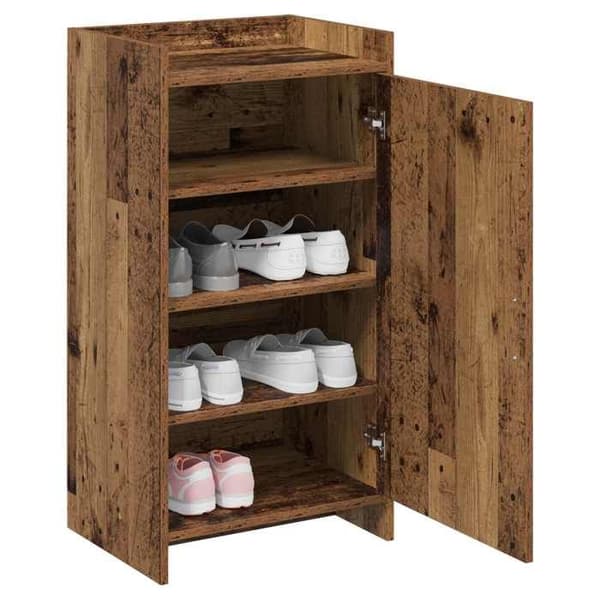 Maison Exclusive - Kenkäkaappi vanhasta puusta, mitat 48 x 36 x 92 cm