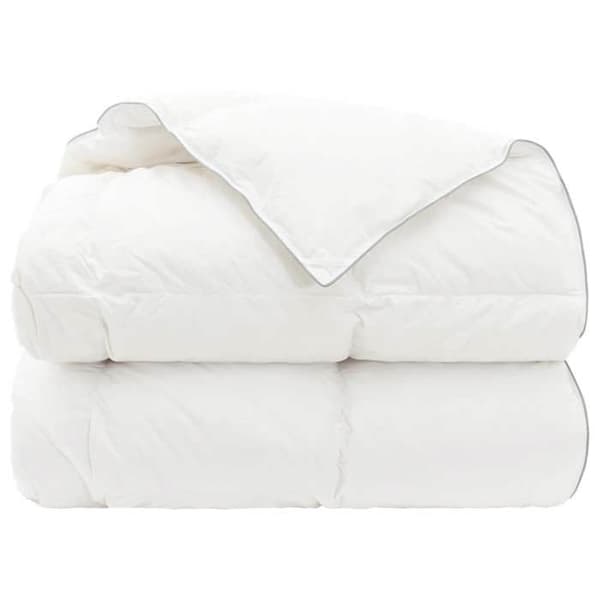 Maison Exclusive - Dyne FULDA 220 x 260 cm Vinter 300 GSM 90% andedun Vit
