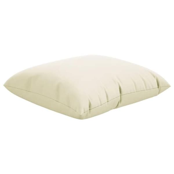 Maison Exclusive - Sofa puder sæt af 4 creme 40x40 cm stof