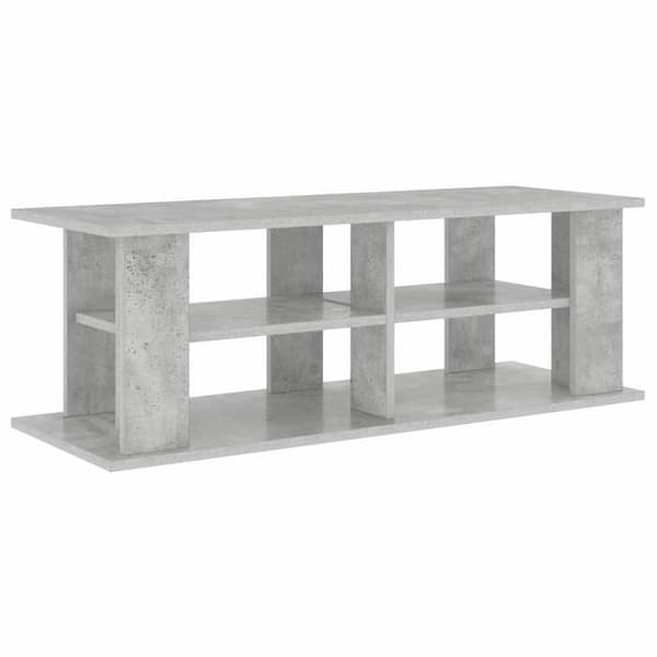 Maison Exclusive - Betoniharmaa televisioteline 96 x 35 x 33,5 cm