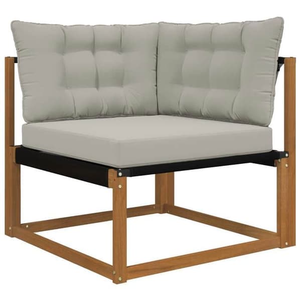 Maison Exclusive - Utomhussoffkudde Polyester Grå 68,5 x 68,5 cm
