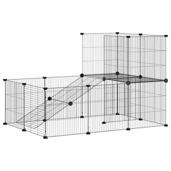 Kasser & bure - Maison Exclusive - 20 paneler - 35x35 cm pr. panel - Pulverlakeret stål