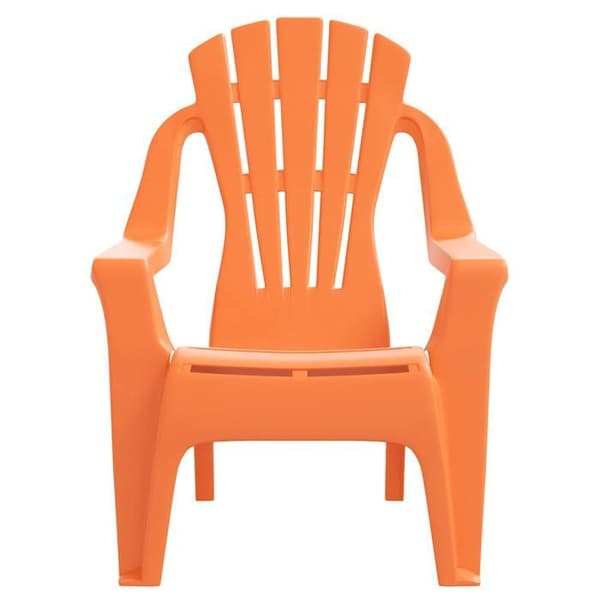 Maison Exclusive - Barnträdgårdsstolar set om 2 orange 37x34x44 cm PP