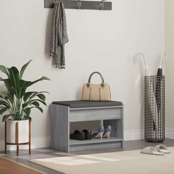 Maison Exclusive - Harmaa Sonoma eteispankki 63 x 38 x 45 cm