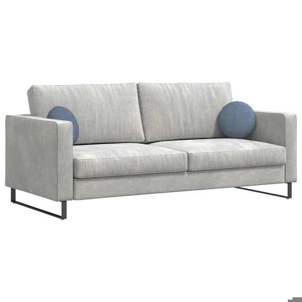 Stolpude - MAISON EXCLUSIVE - Rund 30 cm - Fløjl - Blå - Polypropylenbund
