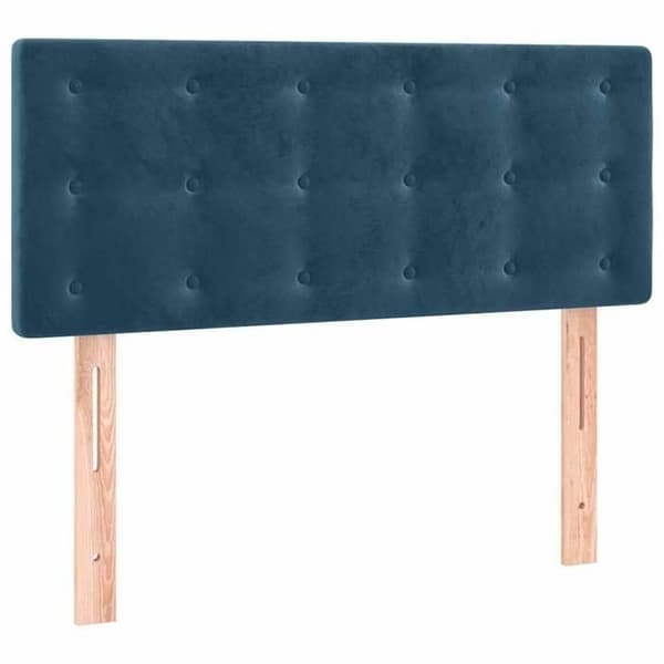 Maison Exclusive - Hovedgærde Mørkeblå 90x5x78/88 cm Velour