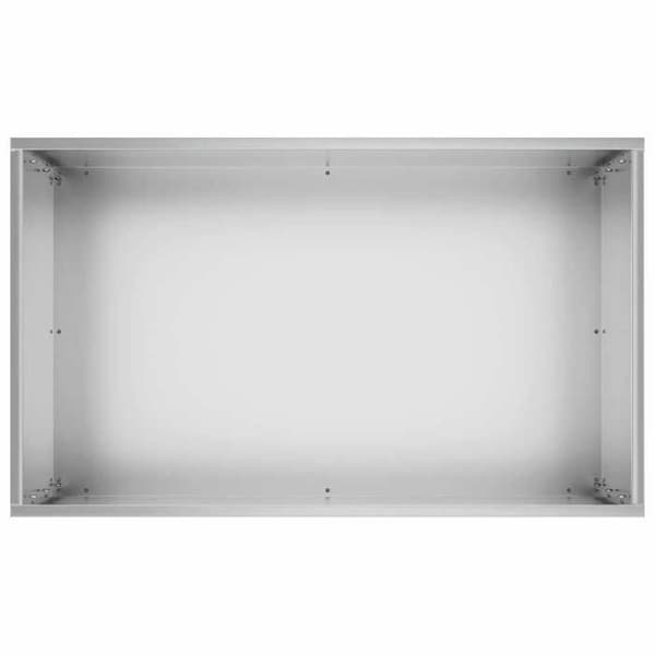 Maison Exclusive - Trädgårdskrukor 2 st Silver 40 x 30 x 75 cm