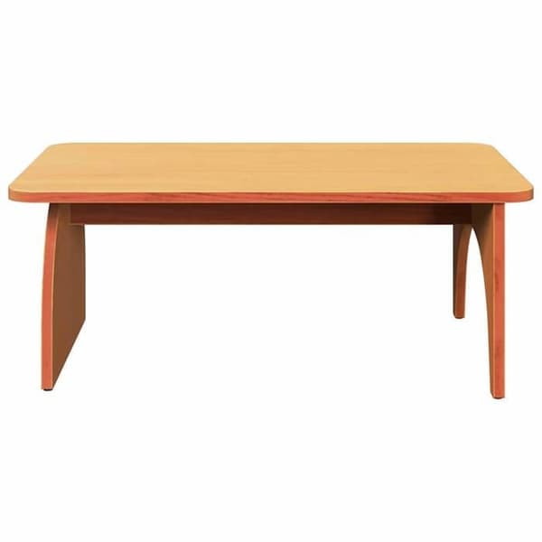 Soffbord - EXKLUSIV HEM - Brun vax 80x50x31 cm - Massiv furu - Rektangulär - Oljad rustik stil Brun lack