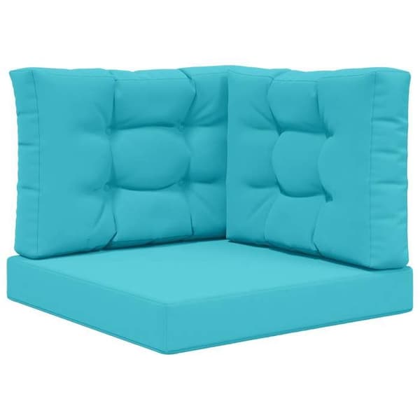 Maison Exclusive - Udendørs sofa pude Polyester Turkis 60 x 60 cm Turkos