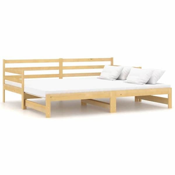 Maison Exclusive - Liukuva sänky ilman patjaa 2x(90x200) cm