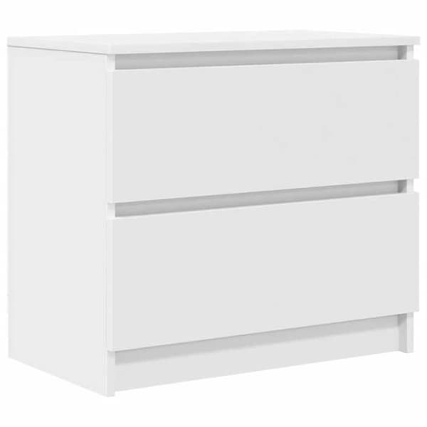 Maison Exclusive - Hvid TV-møbel 60x35x54 cm ingeniørtræ Vit