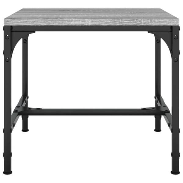 Maison Exclusive - Sidobord 2st Sonoma grå 40x40x35 cm Ingenjörsträ