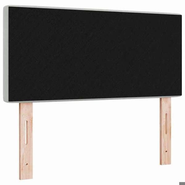Maison Exclusive - Ljust grå sänggavel 90 cm Sammet