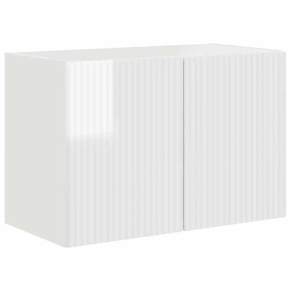 Maison Exclusive - Väggmonterad TV-möbel 59,5 x 31 x 40 cm Blank vit